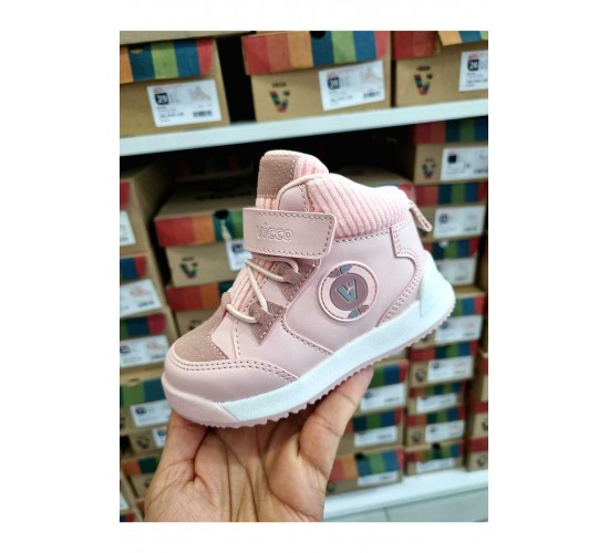 VİCCO HİPPİ PUDRA KIZ ÇOCUK BOT / Beden : 30 / Cinsiyet : Unisex