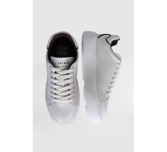 AMY HAKİKİ DERİ 5CM KALIN TABAN SNEAKER SPOR AYAKKABI / Beden : 38 / Cinsiyet : Unisex