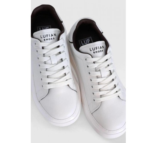 AMY HAKİKİ DERİ 5CM KALIN TABAN SNEAKER SPOR AYAKKABI / Beden : 38 / Cinsiyet : Unisex