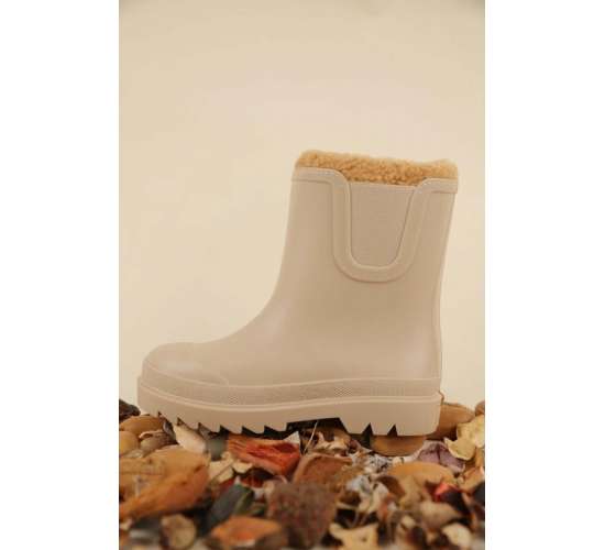 24-31 Numara Bej Renk Kız Çocuk Tokıo Borreguito İgor Çizme / Beden : 29 / Cinsiyet : Kadın / Kız, TXEC388ACA15171