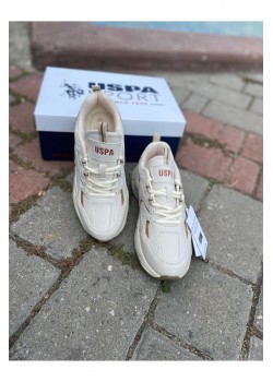 U.S. POLO ORTABETİK CİLT SPOR AYAKKABI 880368 ISABELLA BEJ / Beden : 36 / Cinsiyet : Kadın / Kız U.S. POLO ORTABETİK CİLT SPOR AYAKKABI 880368 ISABELLA BEJ / Beden : 36 / Cinsiyet : Kadın / Kız