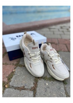 U.S. POLO ORTABETİK CİLT SPOR AYAKKABI 880368 ISABELLA BEJ / Beden : 36 / Cinsiyet : Kadın / Kız U.S. POLO ORTABETİK CİLT SPOR AYAKKABI 880368 ISABELLA BEJ / Beden : 36 / Cinsiyet : Kadın / Kız