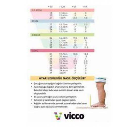 VİCCO YARD YARIM BİLEK SPOR BOT / Beden : 31 / Cinsiyet : Erkek