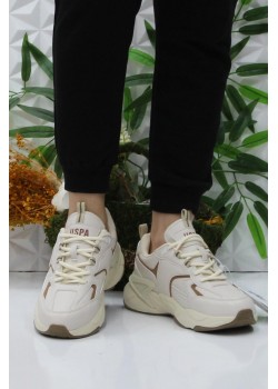 U.S. Polo Assn. Isabella Bej Rahat Orijinal Ürün Kadın Spor Ayakkabı Sneaker / Beden : 37 / Cinsiyet : Kadın / Kız U.S. Polo Assn. Isabella Bej Rahat Orijinal Ürün Kadın Spor Ayakkabı Sneaker / Beden : 37 / Cinsiyet : Kadın / Kız