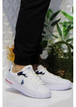 U.S. Polo Assn. Mango Beyaz Rahat Orijinal Ürün Hafif Sneaker Erkek Ayakkabı / Beden : 41 / Cinsiyet : Erkek