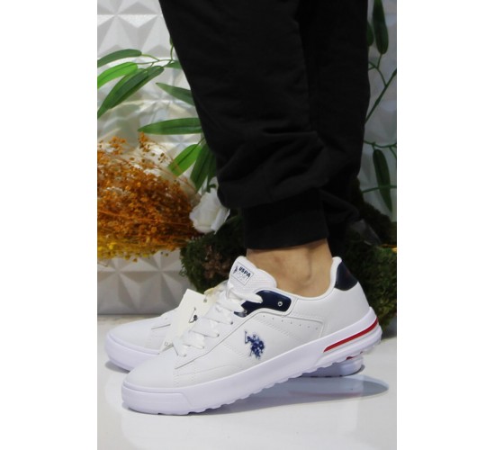 U.S. Polo Assn. Mango Beyaz Rahat Orijinal Ürün Hafif Sneaker Erkek Ayakkabı / Beden : 42 / Cinsiyet : Erkek U.S. Polo Assn. Mango Beyaz Rahat Orijinal Ürün Hafif Sneaker Erkek Ayakkabı / Beden : 42 / Cinsiyet : Erkek