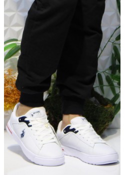U.S. Polo Assn. Mango Beyaz Rahat Orijinal Ürün Hafif Sneaker Erkek Ayakkabı / Beden : 41 / Cinsiyet : Erkek