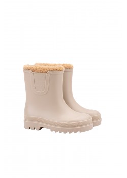 Unisex Çocuk Welsoftlu 23-28 Numara Bej Bot / Beden : 23 / Cinsiyet : Unisex