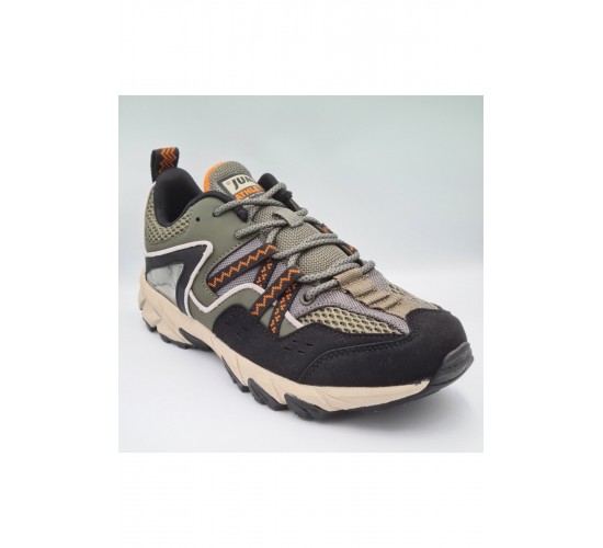 30553 Haki Siyah Erkek Outdoor Spor Ayakkabı / Beden : 44 / Cinsiyet : Erkek