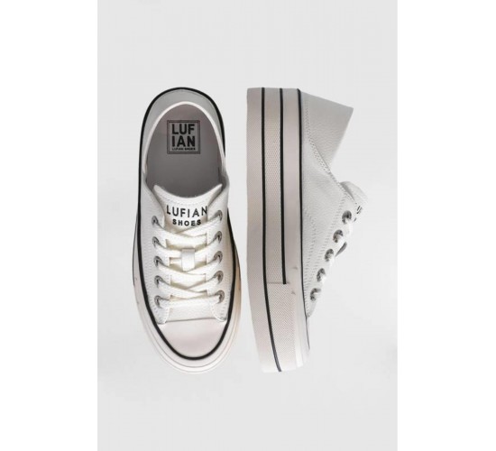 PAMELA HAKİKİ DERİ 5CM KALIN TABAN SNEAKER SPOR AYAKKABI KADIN / Beden : 40 / Cinsiyet : Kadın / Kız