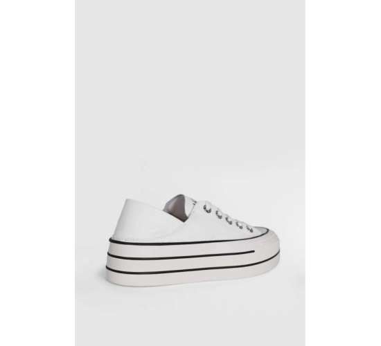 PAMELA HAKİKİ DERİ 5CM KALIN TABAN SNEAKER SPOR AYAKKABI KADIN / Beden : 40 / Cinsiyet : Kadın / Kız, 2020000226895