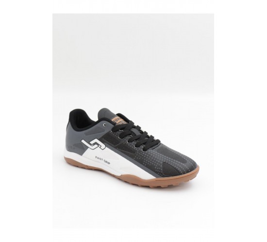 30548 Siyah Gri 36-39 Erkek Kauçuk Taban Halı Saha / Beden : 44 / Cinsiyet : Erkek