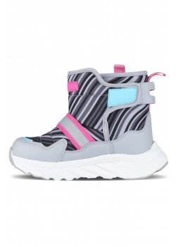 Karoo Phylon Kauçuk Taban Ortopedik Unisex Çocuk Kar Botu GRİ / Beden : 31 / Cinsiyet : Unisex