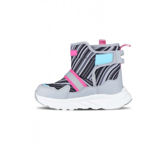 Karoo Phylon Kauçuk Taban Ortopedik Unisex Çocuk Kar Botu GRİ / Beden : 33 / Cinsiyet : Unisex