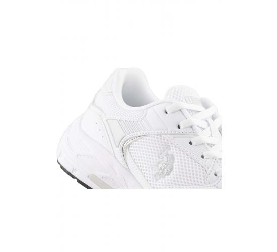 U.S. Polo Assn Felix Kauçuk Taban Koşu ve Unisex Spor Ayakkabı BEYAZ / Beden : 38 / Cinsiyet : Unisex, TYBM1P8JR25A1BY867