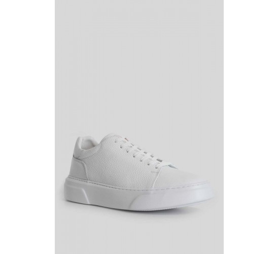 111230187 Tommy Casual Deri Erkek Sneaker Ayakkabı BEYAZ / Beden : 41 / Cinsiyet : Erkek