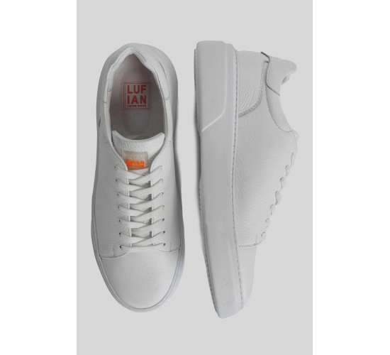 111230187 Tommy Casual Deri Erkek Sneaker Ayakkabı BEYAZ / Beden : 44 / Cinsiyet : Erkek, PPC8682030061422