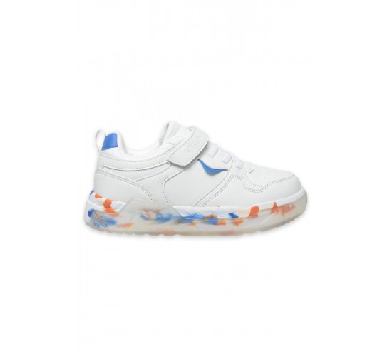 346.f24k304 Monaco Beyaz Kız Çocuk Spor Ayakkabı / Beden : 33 / Cinsiyet : Kadın / Kız