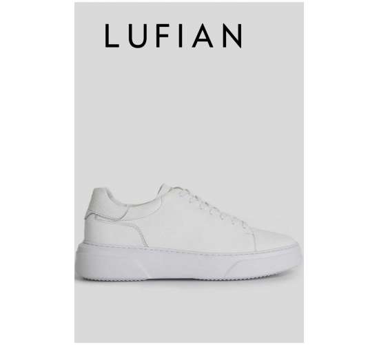 111230187 Tommy Casual Deri Erkek Sneaker Ayakkabı BEYAZ / Beden : 44 / Cinsiyet : Erkek, PPC8682030061422