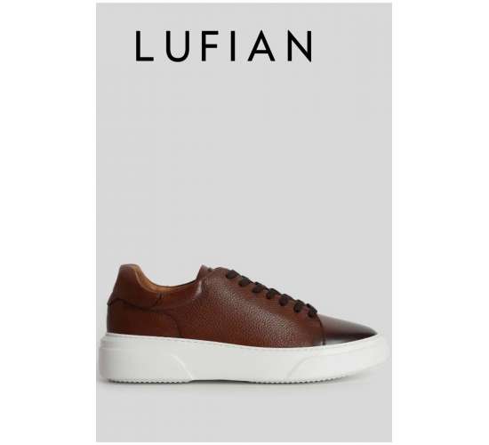 111230187 Tommy Casual Deri Erkek Sneaker Ayakkabı TABA / Beden : 41 / Cinsiyet : Erkek, MK8682030061330