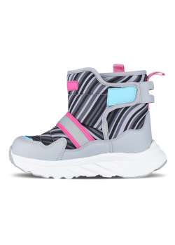 Karoo Phylon Kauçuk Taban Ortopedik Unisex Çocuk Kar Botu GRİ / Beden : 34 / Cinsiyet : Unisex