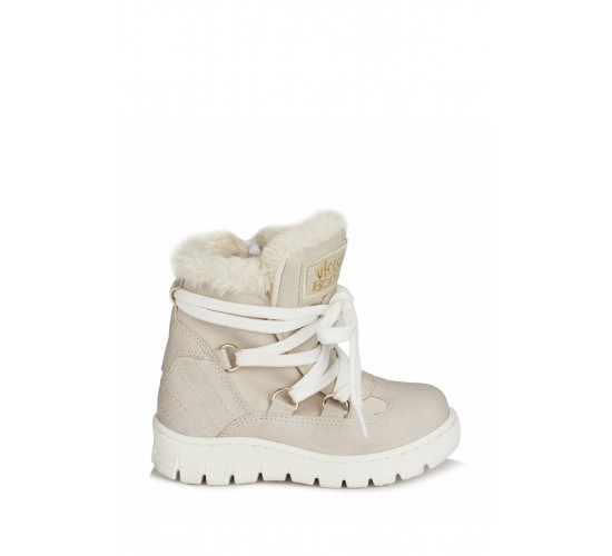 Kappa Kürklü Kız Bebek Bej Bot / Beden : 30 / Cinsiyet : Kadın / Kız