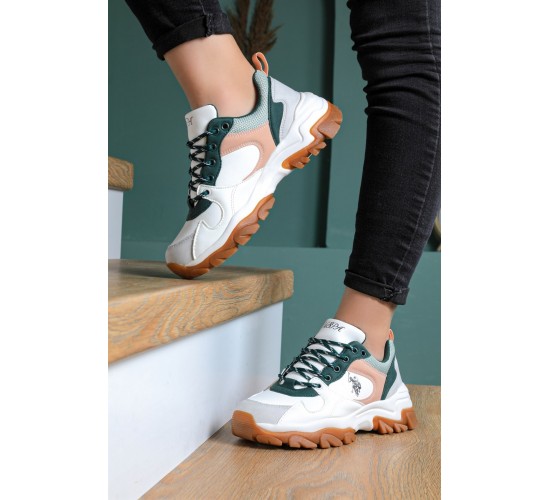 Tracky 3pr-beyaz Yeşil Yürüyüş Ayakkabısı / Beden : 37 / Cinsiyet : Kadın / Kız Tracky 3pr-beyaz Yeşil Yürüyüş Ayakkabısı / Beden : 37 / Cinsiyet : Kadın / Kız