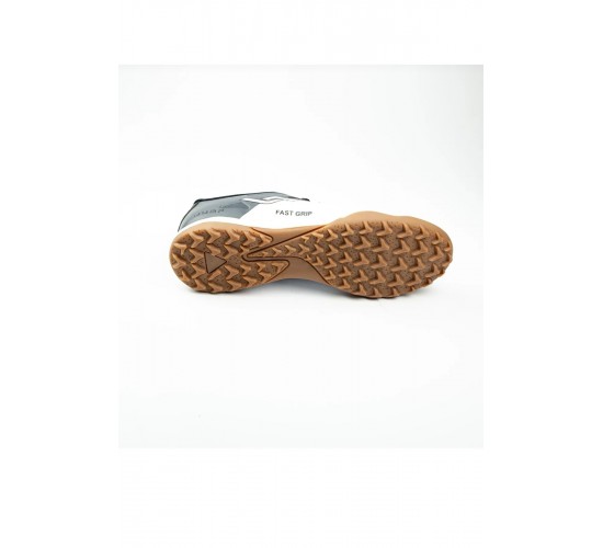 30548 Siyah Beyaz GRİ Detay Çim Saha Halı Saha Futbol Ayakkabı / Beden : 44 / Cinsiyet : Unisex