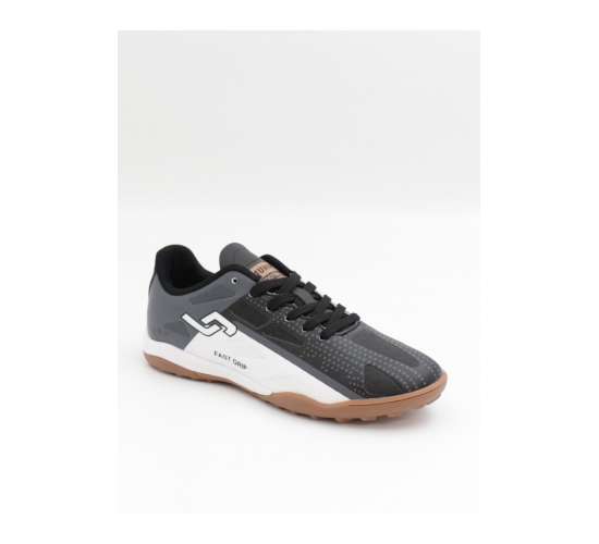 30548 Siyah Beyaz GRİ Detay Çim Saha Halı Saha Futbol Ayakkabı / Beden : 42 / Cinsiyet : Unisex, ANJ20243054808