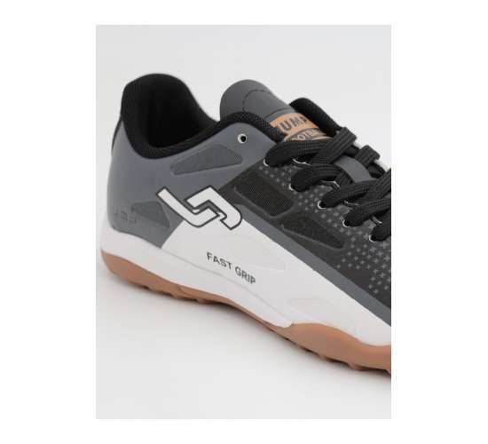 30548 Siyah Beyaz GRİ Detay Çim Saha Halı Saha Futbol Ayakkabı / Beden : 42 / Cinsiyet : Unisex, ANJ20243054808