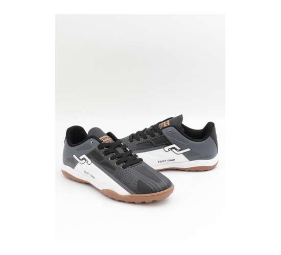 30548 Siyah Beyaz GRİ Detay Çim Saha Halı Saha Futbol Ayakkabı / Beden : 42 / Cinsiyet : Unisex, ANJ20243054808