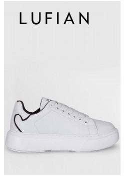 121230016 Amy Sneaker Unisex Deri Spor Ayakkabı BEYAZ / Beden : 37 / Cinsiyet : Unisex