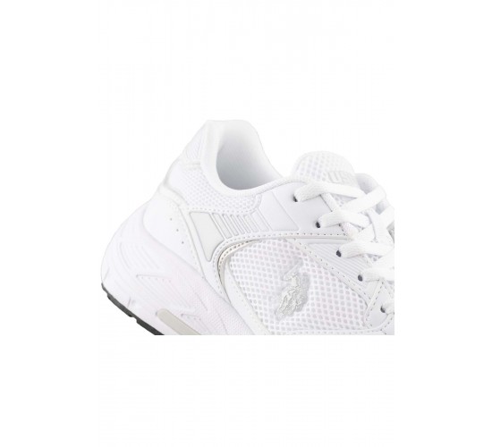 U.S. Polo Assn Felix Kauçuk Taban Koşu ve Unisex Spor Ayakkabı BEYAZ / Beden : 40 / Cinsiyet : Unisex