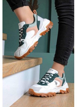 US Polo TRACKY B-3 Kadın Günlük Spor Ayakkabı 100551452-3BEYAZ / Beden : 36 / Cinsiyet : Kadın / Kız