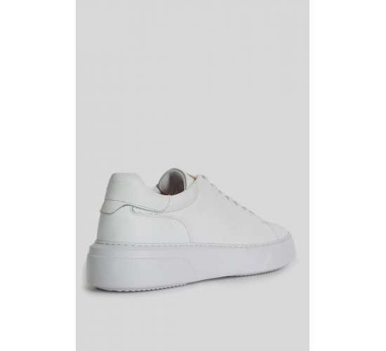 Tommy Erkek Deri Sneaker Ayakkabı BEYAZ / Beden : 41 / Cinsiyet : Erkek, PPC8682030061392
