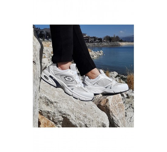 Athens Beyaz-laci Hafızalı Ortopedik Hafif Spor Ayakkabı / Beden : 44 / Cinsiyet : Erkek