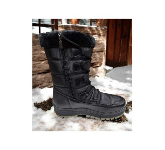 BAĞCIKLI KÜRKLÜ KADIN FLET BOT KIŞLIK AYAKKAB BOT / Beden : 38 / Cinsiyet : Kadın / Kız