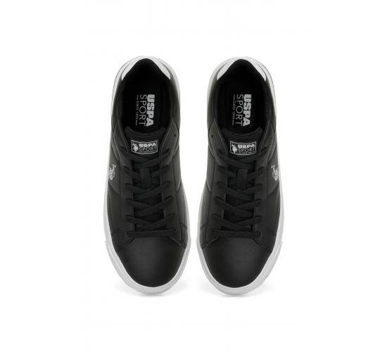 U.s. Polo Assn. Mango 4Fx Erkek Siyah-Beyaz Sneaker Ayakkabı / Beden : 42 / Cinsiyet : Erkek, TX140AC1C915504