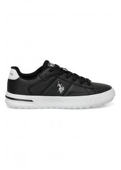 U.s. Polo Assn. Mango 4Fx Erkek Siyah-Beyaz Sneaker Ayakkabı / Beden : 42 / Cinsiyet : Erkek