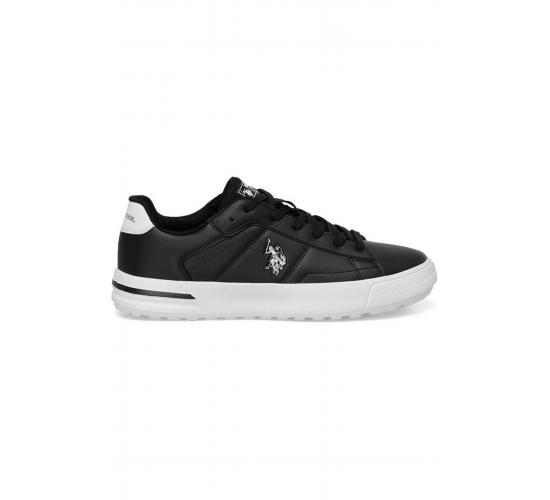 U.s. Polo Assn. Mango 4Fx Erkek Siyah-Beyaz Sneaker Ayakkabı / Beden : 42 / Cinsiyet : Erkek, TX140AC1C915504