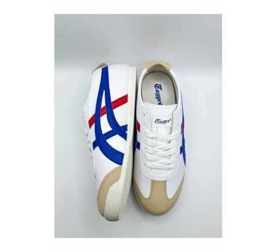 Günlük UNISEX Konforlu Rahat BEYAZ MAVİ SNEAKER AYAKKABI / Beden : 41 / Cinsiyet : Unisex