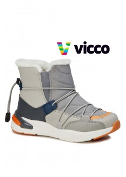 21k.368 Gri Kürklü Çocuk Bot VİCCO21K368GR / Beden : 33 / Cinsiyet : Unisex