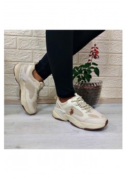 U.S.Polo Maybe Bej İçi Fuspetli Kalın Taban Kadın Spor Ayakkabı Yürüyüş Ayakkabısı / Beden : 36 / Cinsiyet : Kadın / Kız U.S.Polo Maybe Bej İçi Fuspetli Kalın Taban Kadın Spor Ayakkabı Yürüyüş Ayakkabısı / Beden : 36 / Cinsiyet : Kadın / Kız