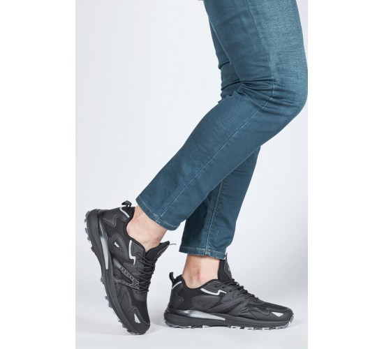 29725 Siyah Erkek Sneaker Günlük Spor Ayakkabı / Beden : 40 / Cinsiyet : Erkek