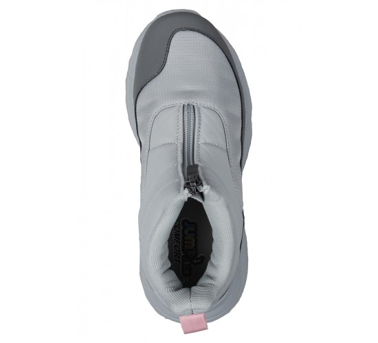 29177 Fermuarlı Gri - Koyu Gri Kız Çocuk Günlük Bot / Beden : 31 / Cinsiyet : Kadın / Kız