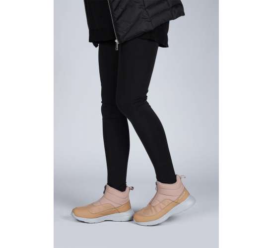 29177 Fermuarlı Somon Pembe - Kahverengi Kız Çocuk Günlük Bot / Beden : 31 / Cinsiyet : Kadın / Kız, 8681123882449