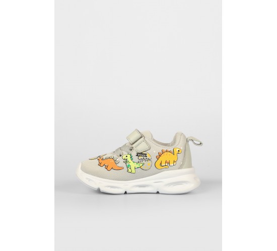 Dino Işıklı Unisex Okul Öncesi Gri Spor Ayakkabı / Beden : 27 / Cinsiyet : Unisex Dino Işıklı Unisex Okul Öncesi Gri Spor Ayakkabı / Beden : 27 / Cinsiyet : Unisex