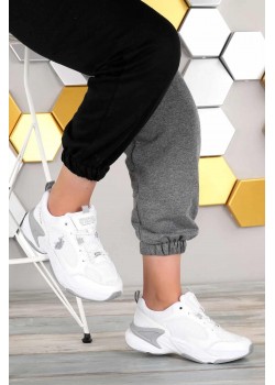 Us Polo Maybe B-6 Kadın Günlük Spor Ayakkabı 100605072-6beyaz Yürüyüş Ayakkabısı / Beden : 36 / Cinsiyet : Kadın / Kız