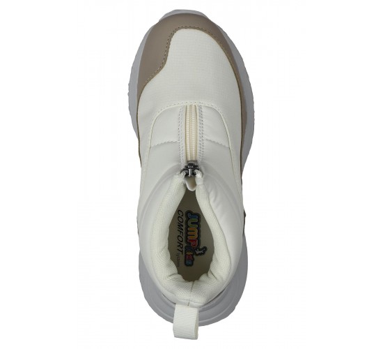 29177 Fermuarlı Bej Kız Çocuk Günlük Bot / Beden : 34 / Cinsiyet : Kadın / Kız