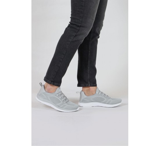 34635 Gri Erkek Sneaker Günlük Spor Ayakkabı / Beden : 44 / Cinsiyet : Erkek